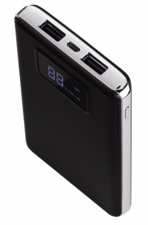 Дополнительный аккумулятор Hoco B23 Power Bank 10000 mAh (черный) - фото 4 - id-p54758153