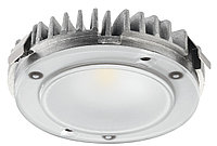 Светильник 12 В, Ø 65 мм, номинальный IP20, светодиод LED2025 12V/3,8W 2700K CRI 90 Alu.