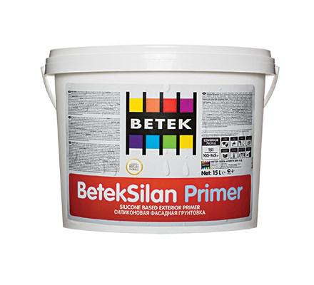Фасадная силиконовая краска Beteksilan обладающая гидроизоляционными свойствами 7,5л