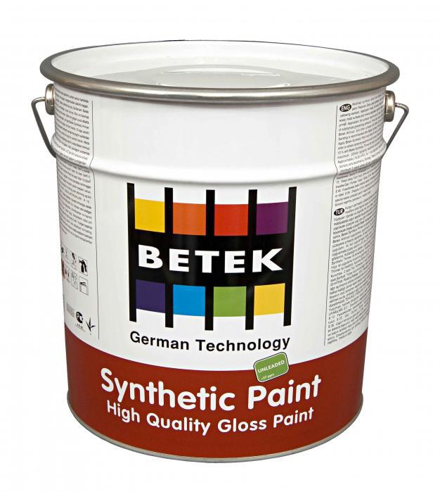 BETEK SYNTHETIC PAINT Синтетическая глянцевая краска на основе алкидной смолы 0,75л