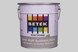 BETEK MATT- SYNTHETIC PAINT Синтетическая матовая краска на основе алкидной смолы 0,75л