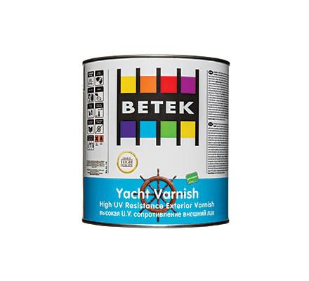 BETEK YACHT VARNISH Яхтенный лак Прозрачный, стойкий к внешним воздействиям окр. Ср. 2,5л