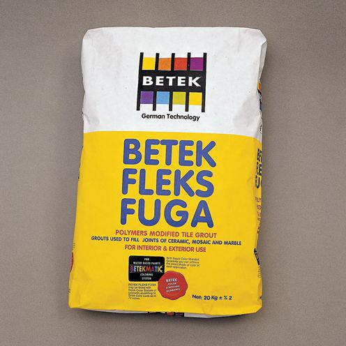 Затирка для швов BETEK - FLEKS FUGA  20кг