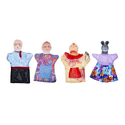 Кукольный театр "Курочка Ряба", 4 персонажа