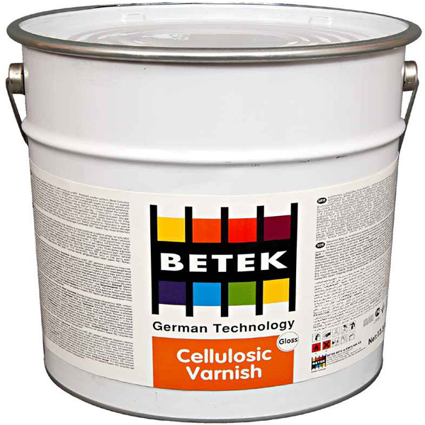 BETEK CELLULOSIC MATT VARNISH Матовый лак на целлюлозной основе, для мебельной промышленности 3 кг