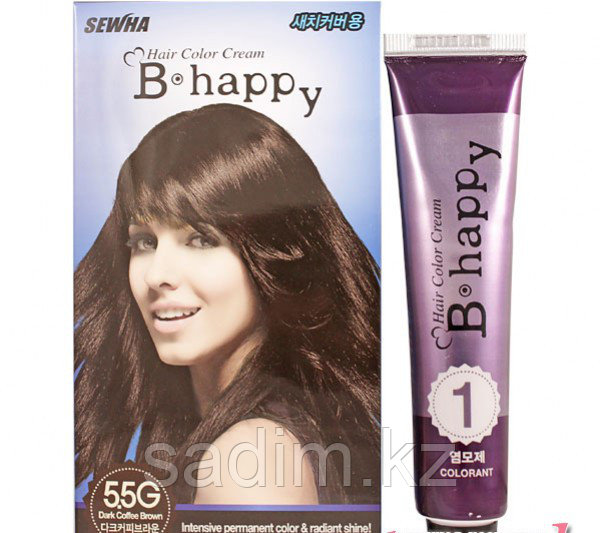 B Happy ( 5,5G ) - Краска для волос - Иссиня Черный