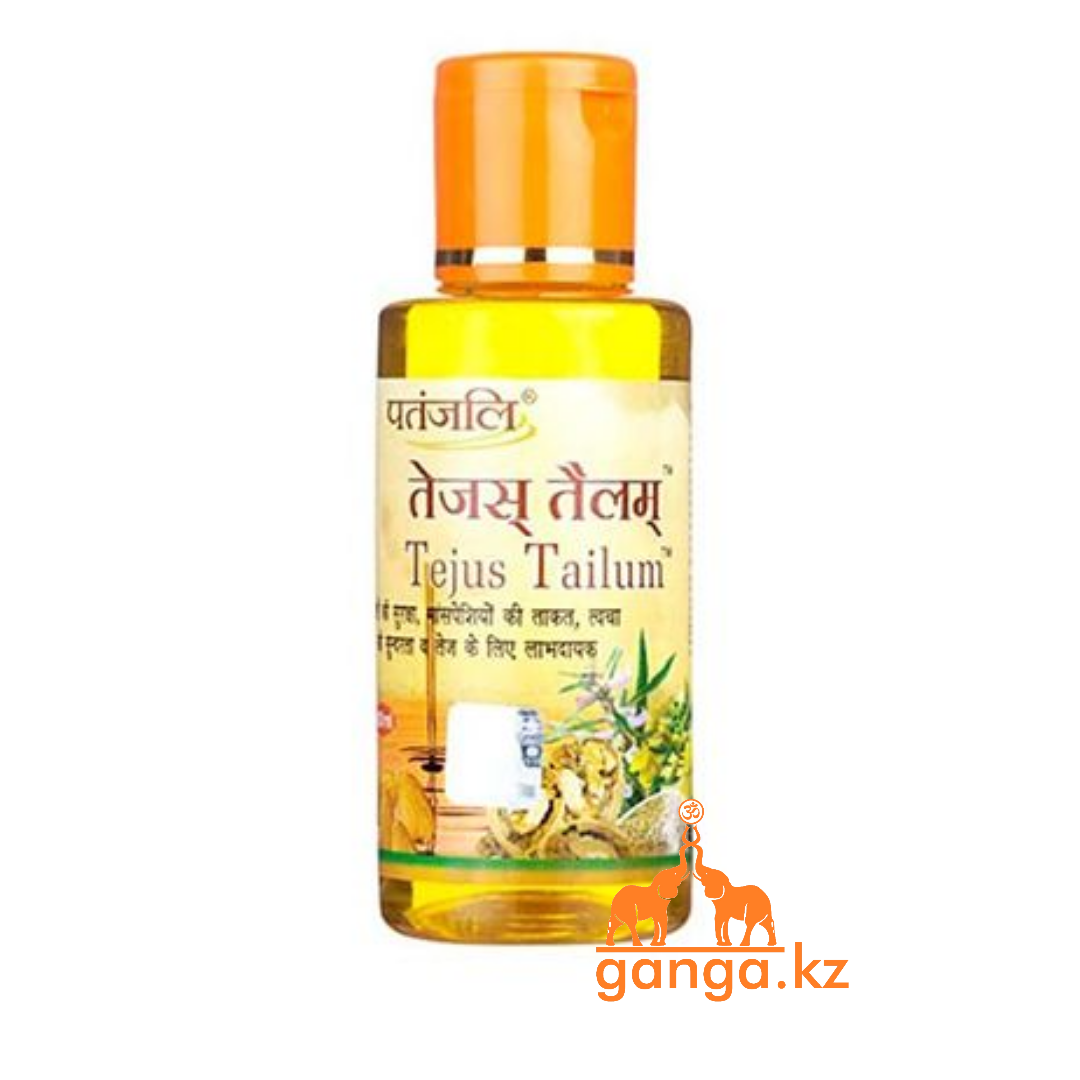 Масло для волос и тела Теджас (Tejus Tailum PATANJALI), 100 мл.