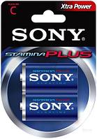Батарейка Sony Stamina Plus C (R14, 343) Alkaline
