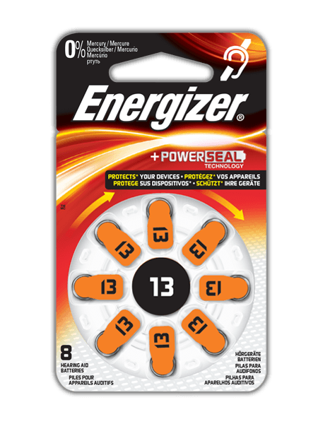 Energizer® Батарейка для слуховых аппаратов – 13