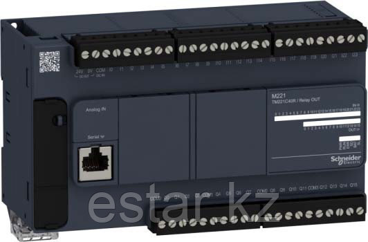 Компактный Базовый блок M221-40IO транзист источник Ethernet