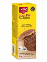 Безглютеновое Печенье в шоколаде Digestive Choc без глютена 150 гр.Schar