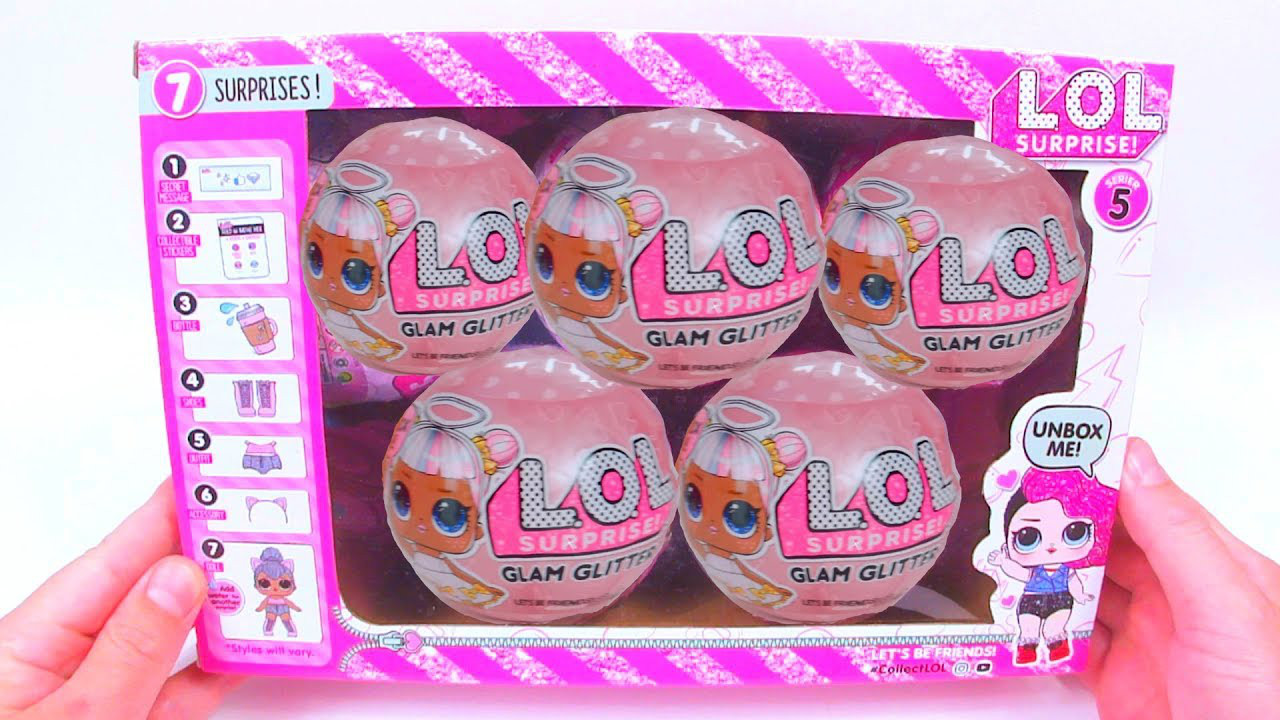 Куклы LOL Surprise Glam Glitter