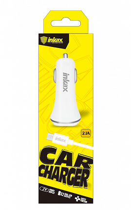 Автомобильное зарядное устройство INKAX CD-12 Micro USB 2.1A, фото 2