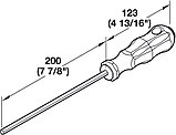 Удлиняющая ручка для регулировачног инструмента Häfele AXILO ™ 78, фото 4