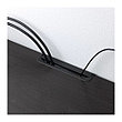 Тумба д/ТВ с ящиками БЕСТО черно-коричневый ИКЕА, IKEA, фото 2