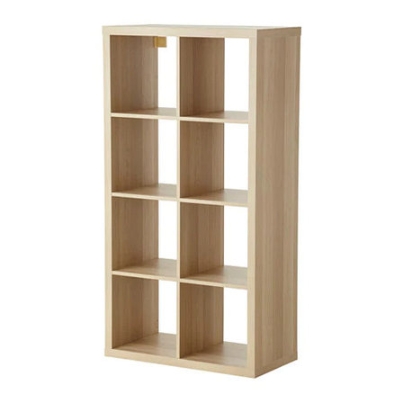 Стеллаж КАЛЛАКС под беленый дуб, 77x147 см ИКЕА, IKEA, фото 1
