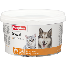 Dru Cal 250 г - Минеральная смесь для кошек и собак (мышцы, суставы, кости, зубы)