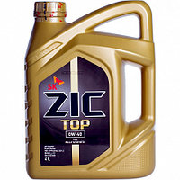ZIC TOP 0W-40 4 ЛИТРА. Полностью синт. Мотор. масло высшего качества для бенз. и диз. 