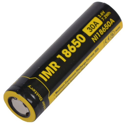 Аккумулятор NITECORE IMR18650 (2100mAh/38A) for vape
