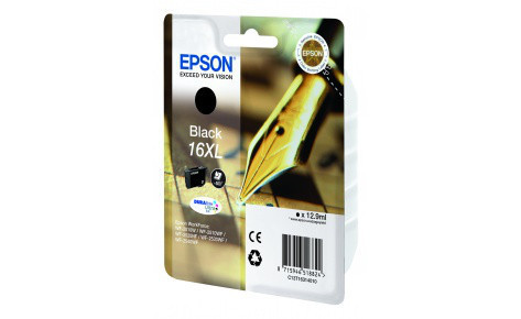 Картридж Epson C13T16314010 повышенной емкости для WF2010_XL черный