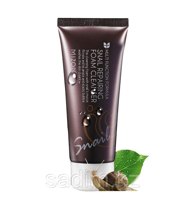 Mizon Snail Repairing Foam Cleanser - Очищающая пенка с фильтратом улиточной слизи