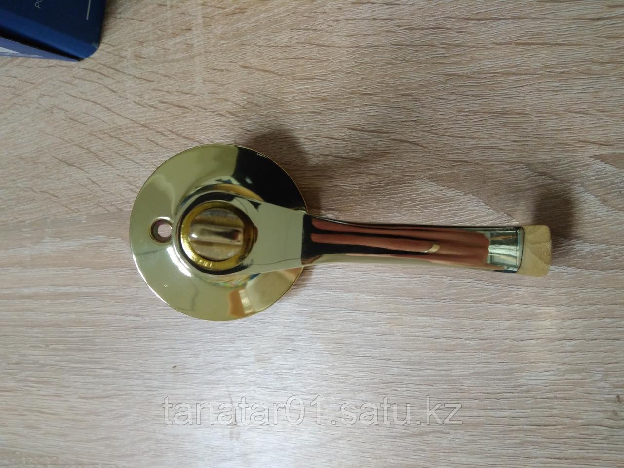 Дверная ручка Корона 8032-03 PB с защелкой Золото