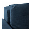 Диван-кровать угловой с отд д/хран ФРИХЕТЭН темно-синий IKEA, ИКЕА , фото 3