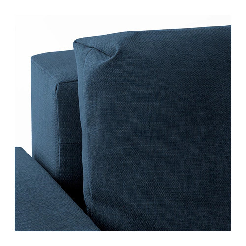 Диван-кровать угловой с отд д/хран ФРИХЕТЭН темно-синий IKEA, ИКЕА - фото 7 - id-p54828713