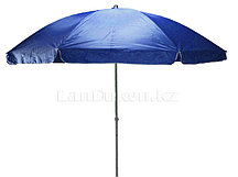 Зонт-тент пляжный синий высота 3 м диаметр 3 м (600)