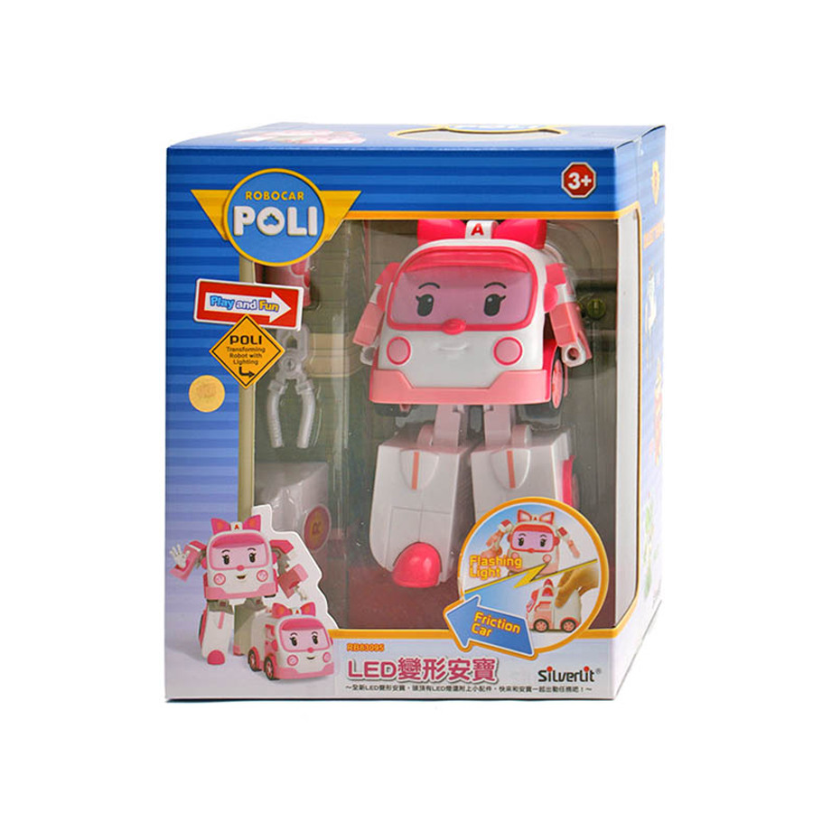 Robocar Poli Робот-трансформер - Эмбер с инструментами (свет), Робокар Поли - фото 6 - id-p54837294