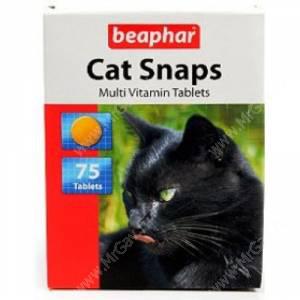 Cat Snaps 75 т Мультивитаминное лакомство для кошек с вкусом креветок - фото 1 - id-p54837521