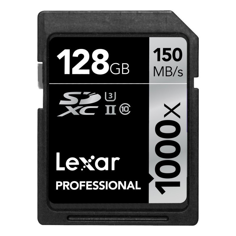 Карта памяти Lexar PROFESSIONAL SD 128GB 1000x (150 Mb/s)