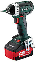Аккумуляторный ударный гайковерт Metabo SSD 18, 150Нм, 1/4внутр, 2х4Ач, кейс