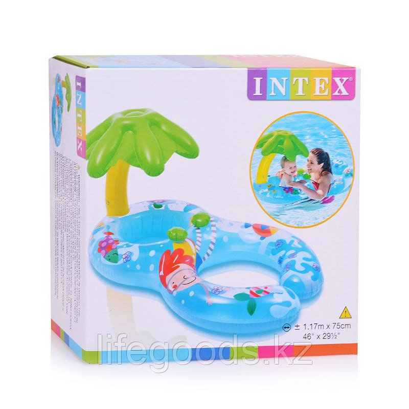 Надувной круг для плавания "Мама и ребенок", Intex 56590 - фото 3 - id-p54840489