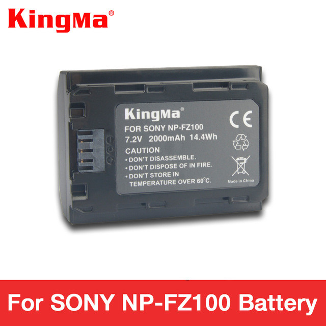 NP-FZ100 Аккумулятор KingMa для SONY A7 m3 III A9 A9R