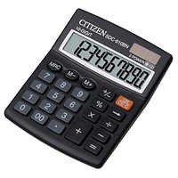 Калькулятор настольный CITIZEN "SDC-810" 10-разрядный черный