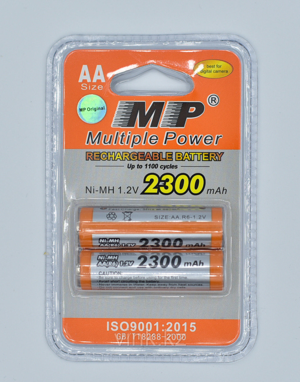 Аккумулятор MP, 2300 mah, тип АА - фото 1 - id-p54856245