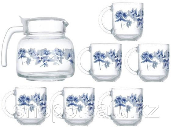 Altesse blue сервиз чайный 7 предметов