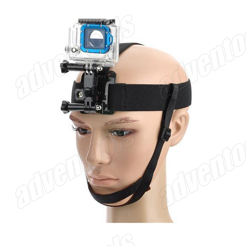 Крепление на голову Head Strap с фиксатором на подбородок для GoPro