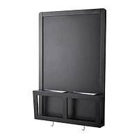 Доска для записей/магнитная ЛУНС черный ИКЕА, IKEA 003.890.67 Доска для записей/магнитная ЛУНС черный ИКЕА, IKEA