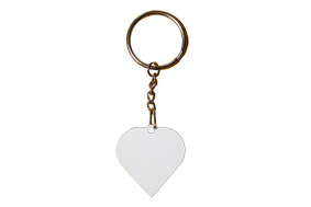 Брелок для ключей "Сердце" , 3,5х3,8 см