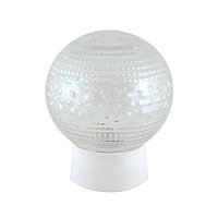 Светильник НББ 64-60-025 УХЛ4 (шар стекло "Цветочек"/прямое основание) TDM