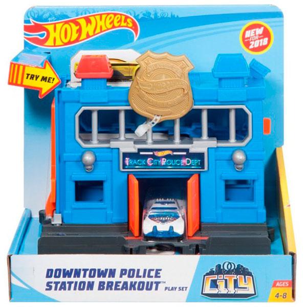 Hot Wheels Набор "Город: Погром полицейского участка"
