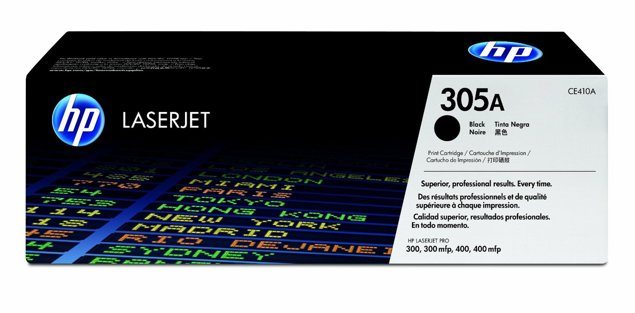 Картридж HP CE410A, 305A (black) ORIGINAL для LaserJet Pro 300 Color М351/MFP M375/400 Color M451/MFP M475, up