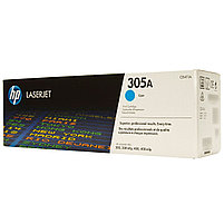 Картридж HP CE411A, 305A (cyan) ORIGINAL для LaserJet Pro 300 Color М351/MFP M375/400 Color M451/MFP M475, up, фото 2