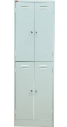 Металлический шкаф для одежды ШРМ 24 - фото 1 - id-p53743663