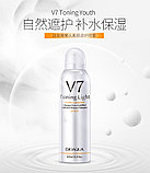 BIOAQUA V 7 Защитный спрей для лица с тонирующим эффектом («Ленивый макияж»), фото 2