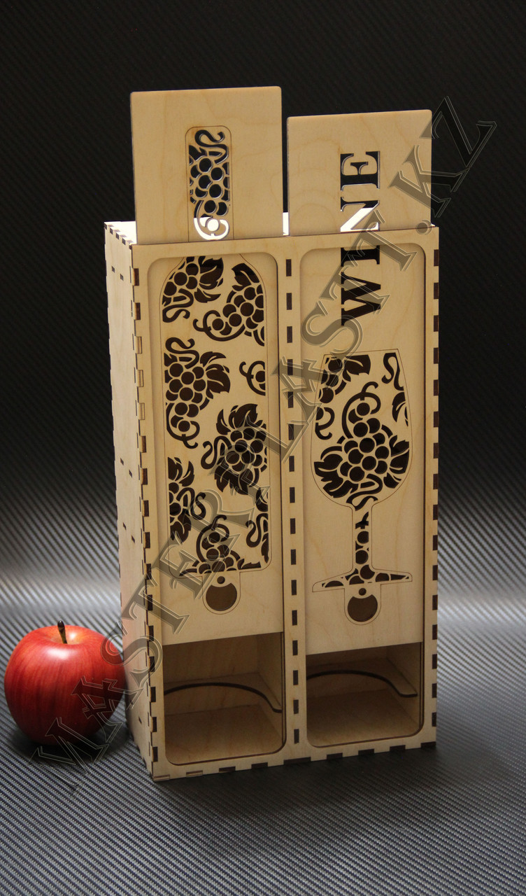 Коробка под вино №6, Алматы. Подарочная коробка, пенал для вина - фото 2 - id-p54912352