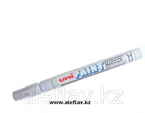 Pen type paint marker Uni Paint color black / Перманентный маркер Uni Paint чёрного цвета - фото 1 - id-p54912922