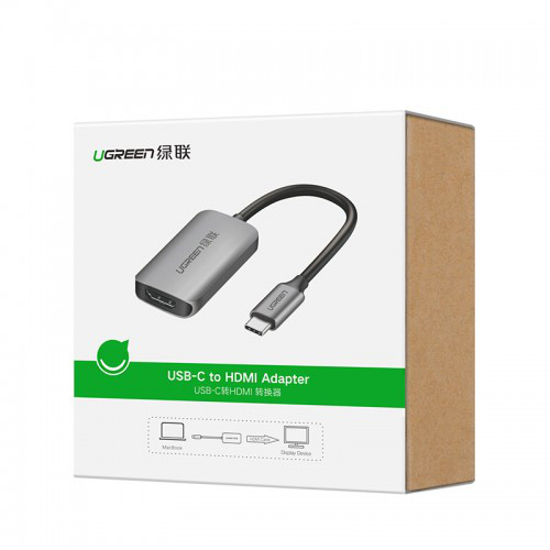 Конвертер USB 3.1(m) Type C на HDMI (50314) UGREEN - фото 1 - id-p54931404